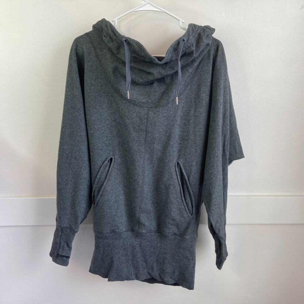Lululemon Heathered Gray Throwback Flashback Pull… - image 7